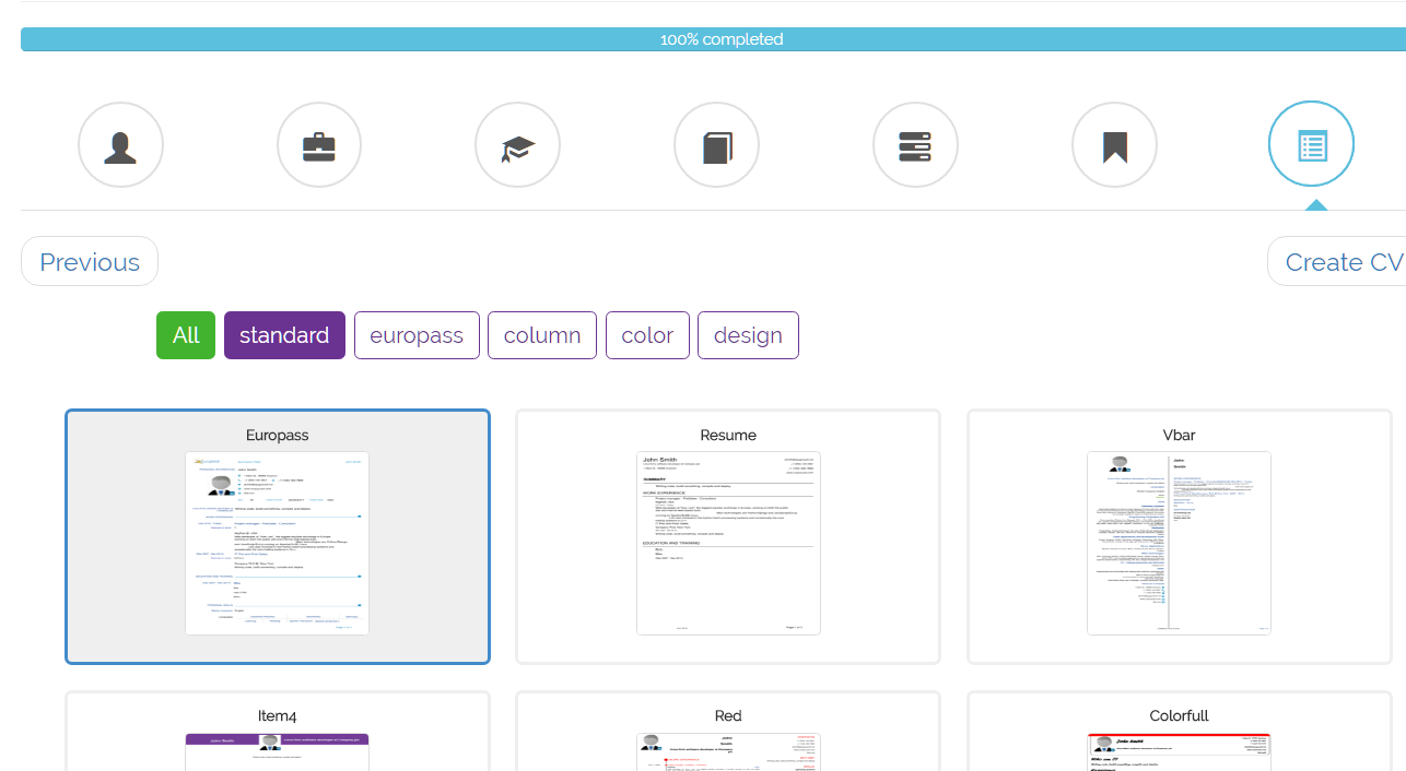 Usa i Tag e trova il tuo layout!